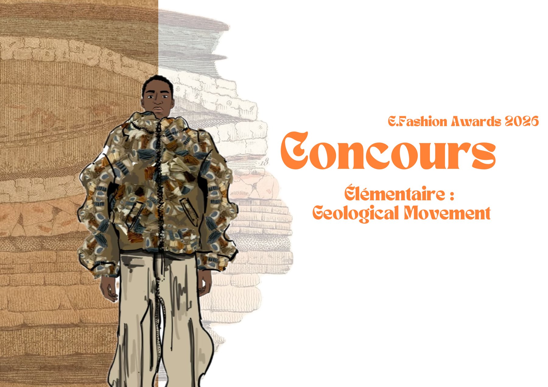 Geological Movement — figurine de mode, E.Fashion Awards 2026